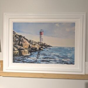 Cottage Decor - Framed Canvas Art Print